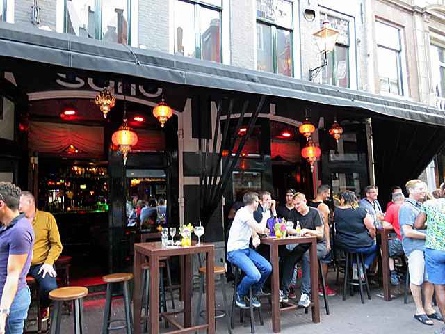 Café-club Soho in Reguliersdwarsstraat